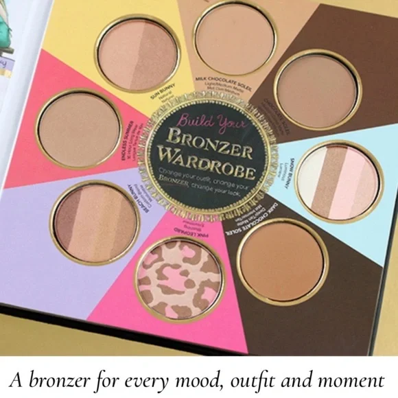 BNWB RARE Too Faced The Little Black Book Of Bronzers
